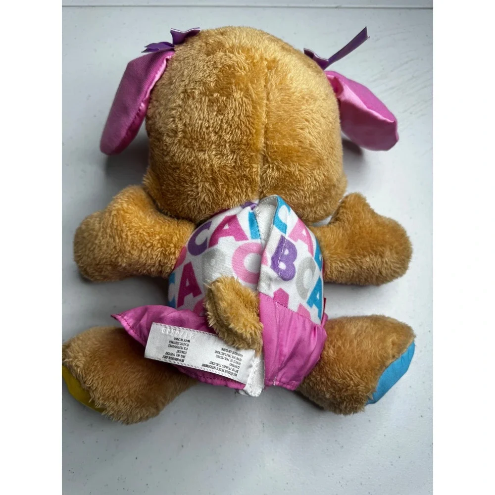 Fisher-Price Laugh & Learn Smart Stages Sis Plush Puppy Interactive Toy‎ Pink